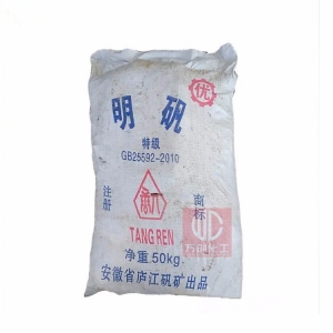 明礬，工業(yè)明礬，KAl(SO?)?·12H?O